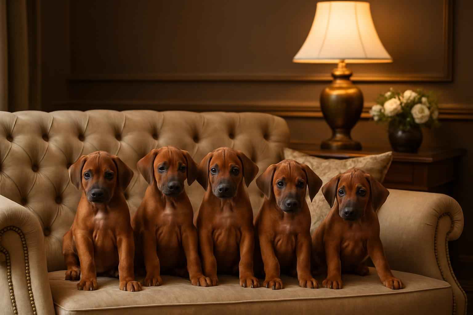 Current Rhodesian Ridgeback Litter For Sale in Tallahassee Florida
