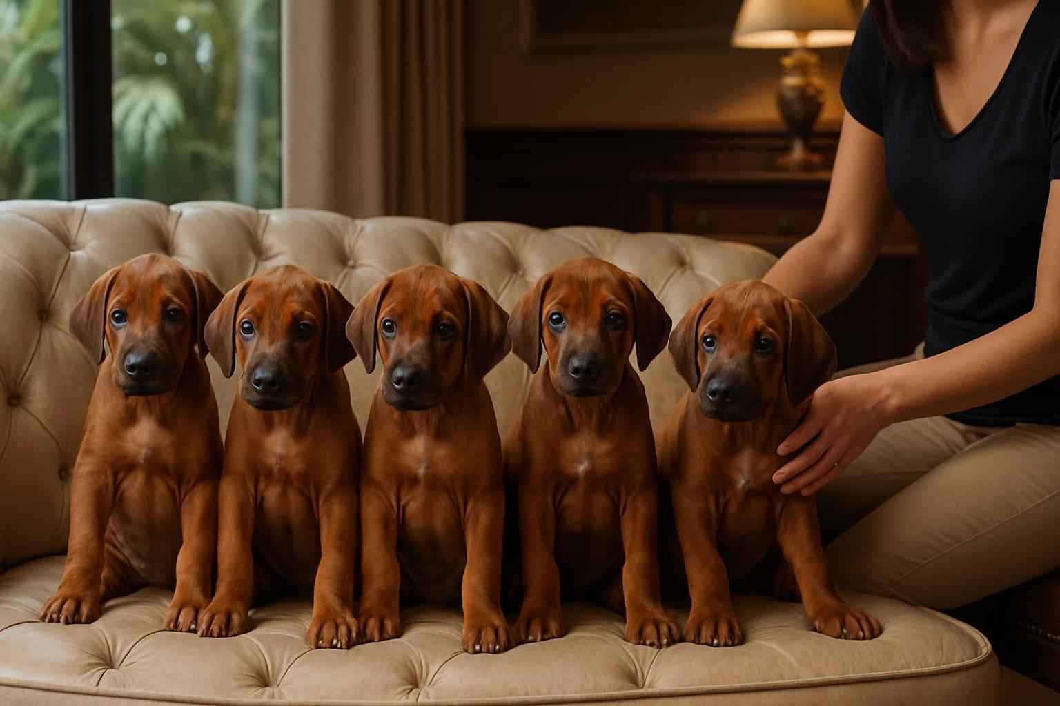 Current Rhodesian Ridgeback Litter For Sale in Tampa Florida