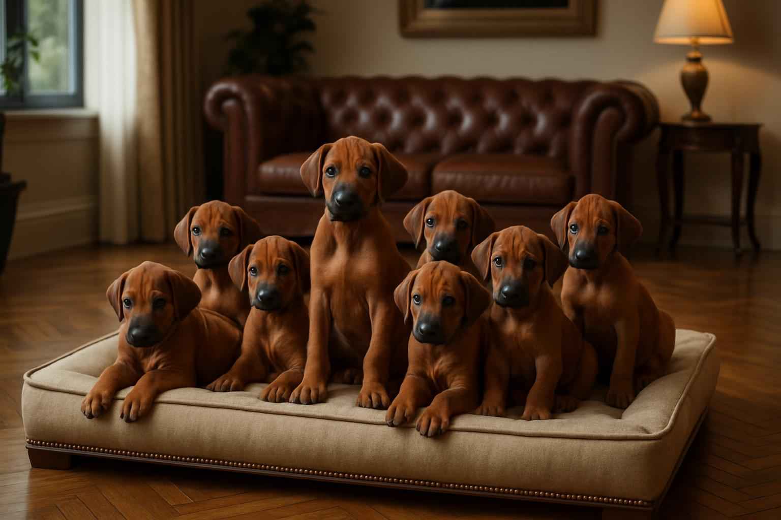 Current Rhodesian Ridgeback Litter For Sale in Terre Haute Indiana