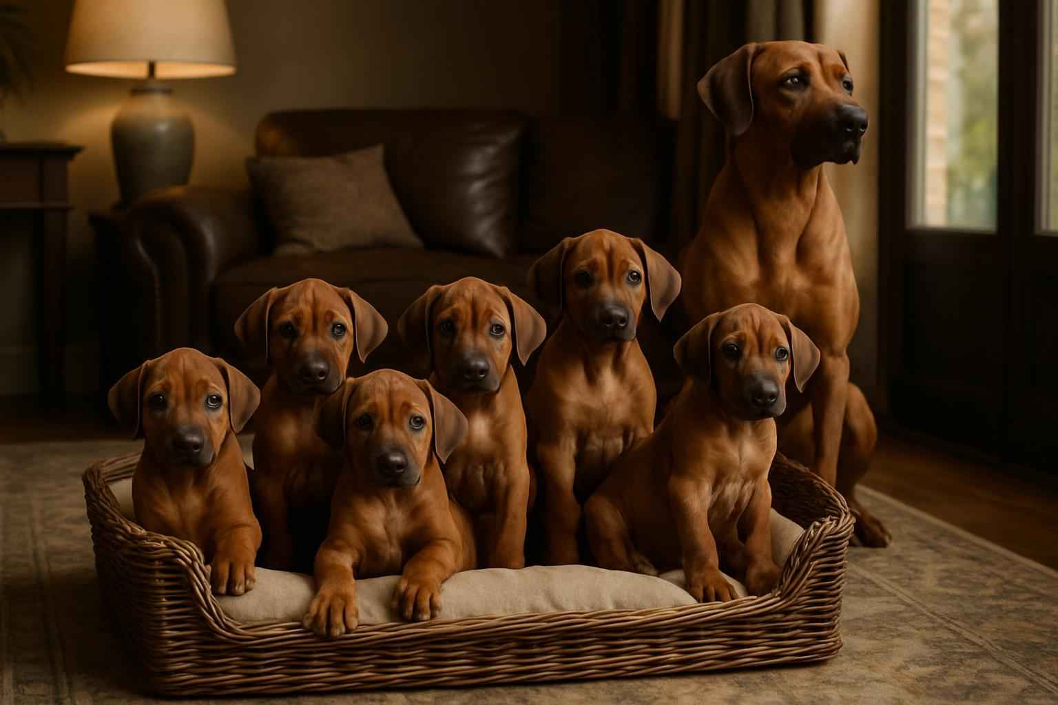 Current Rhodesian Ridgeback Litter For Sale in Thornton Colorado
