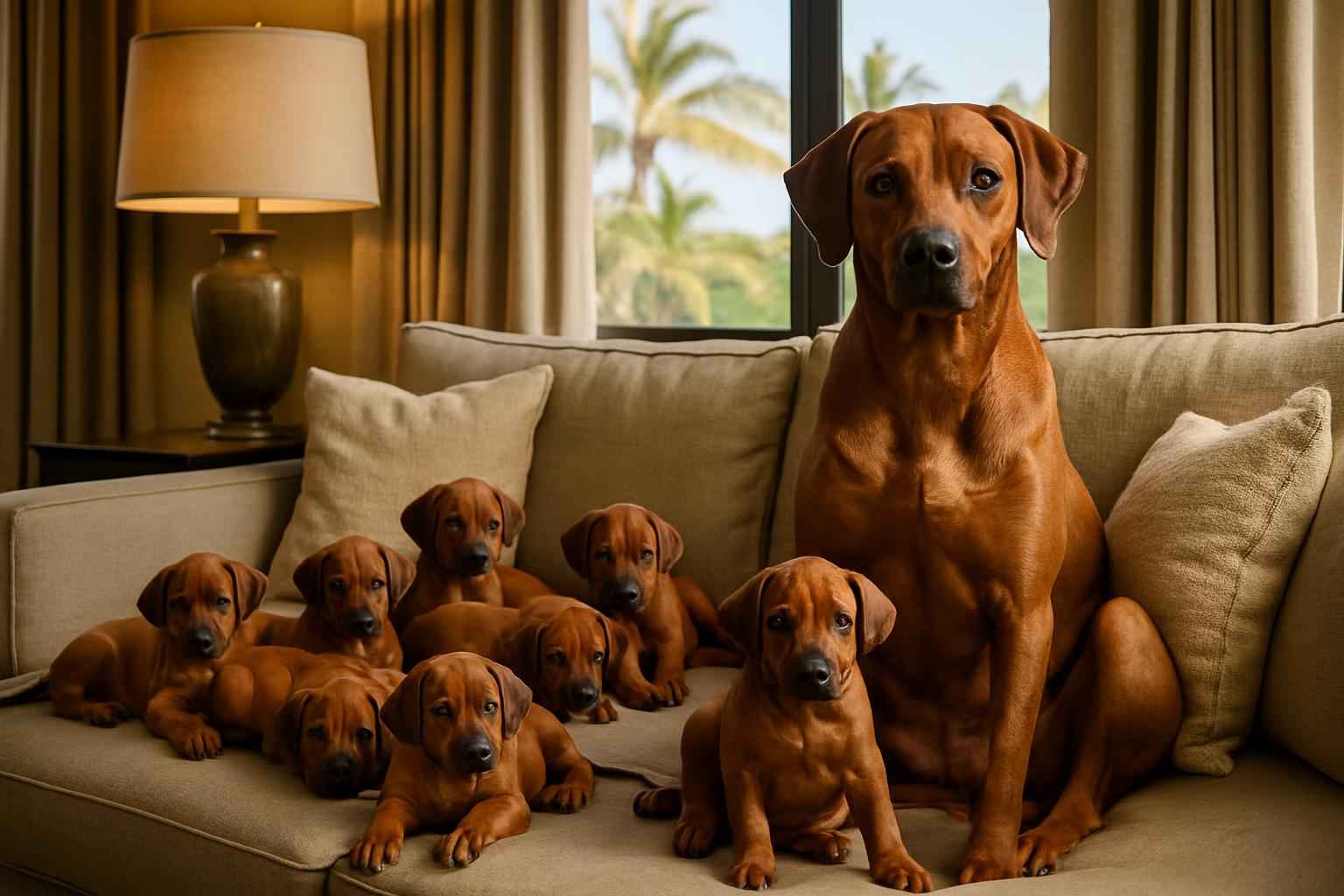 Current Rhodesian Ridgeback Litter For Sale in Wailuku Hawaii