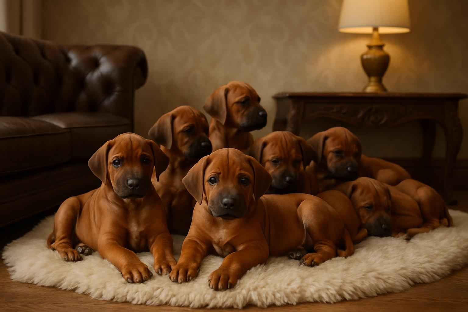 Current Rhodesian Ridgeback Litter For Sale in Waterbury Connecticut