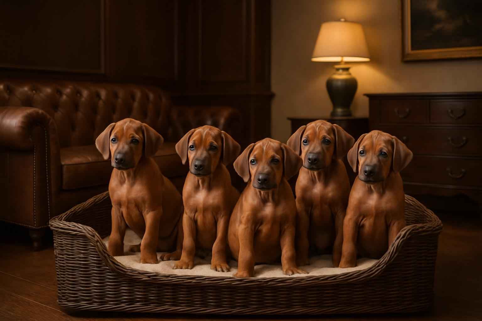 Current Rhodesian Ridgeback Litter For Sale in Waukegan Illinois