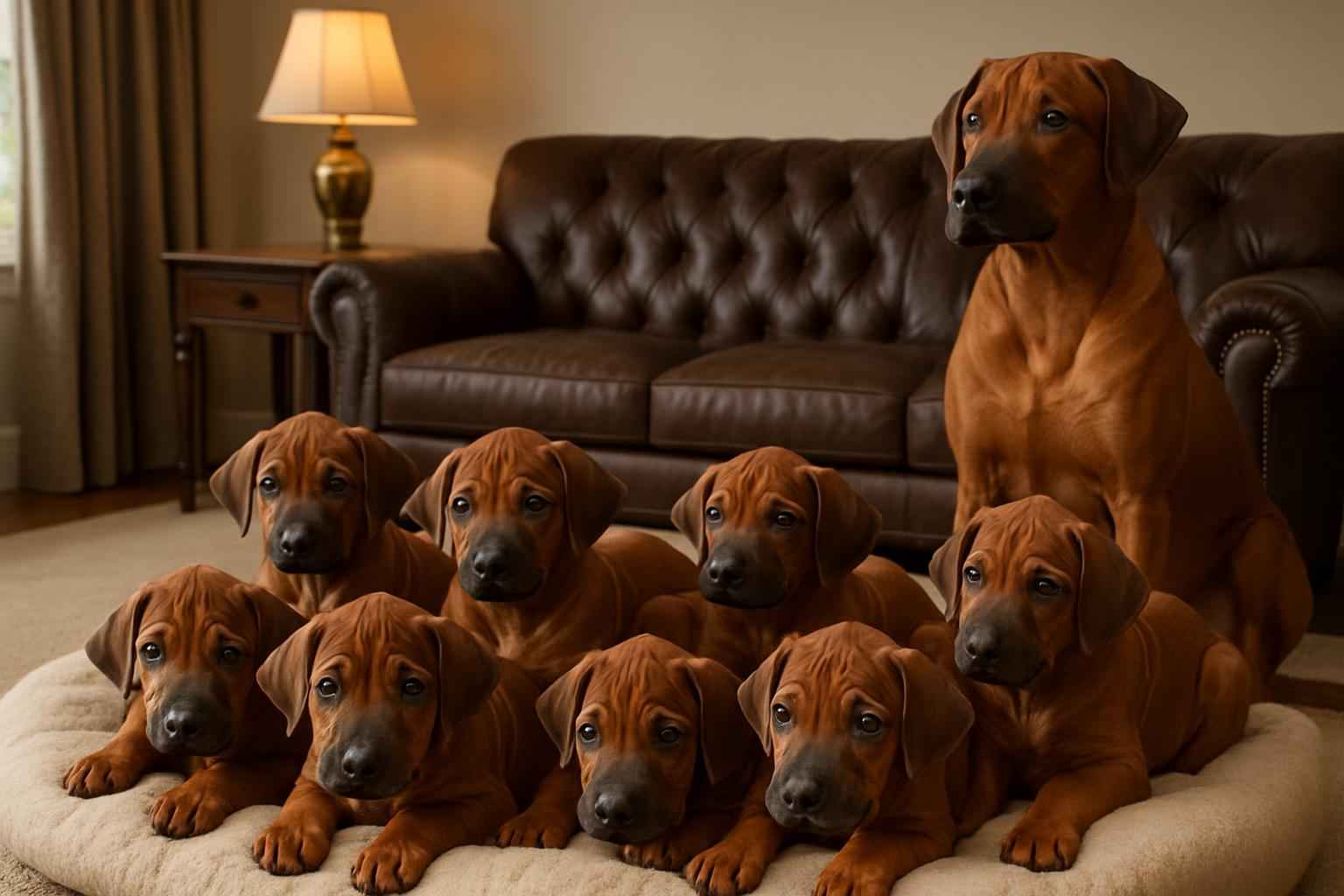 Current Rhodesian Ridgeback Litter For Sale in West Haven Connecticut