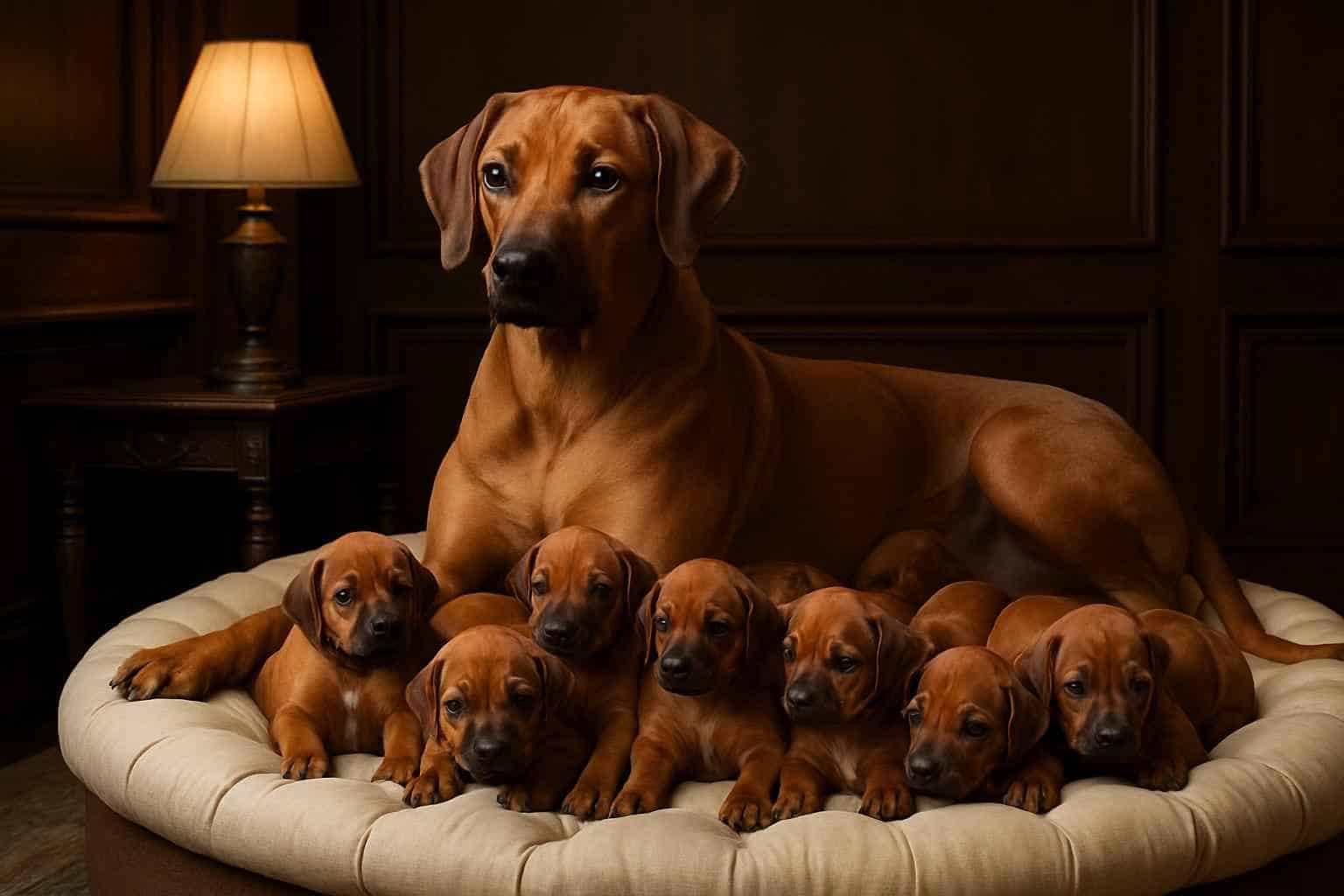 Current Rhodesian Ridgeback Litter For Sale in Wilmington Manor Delaware