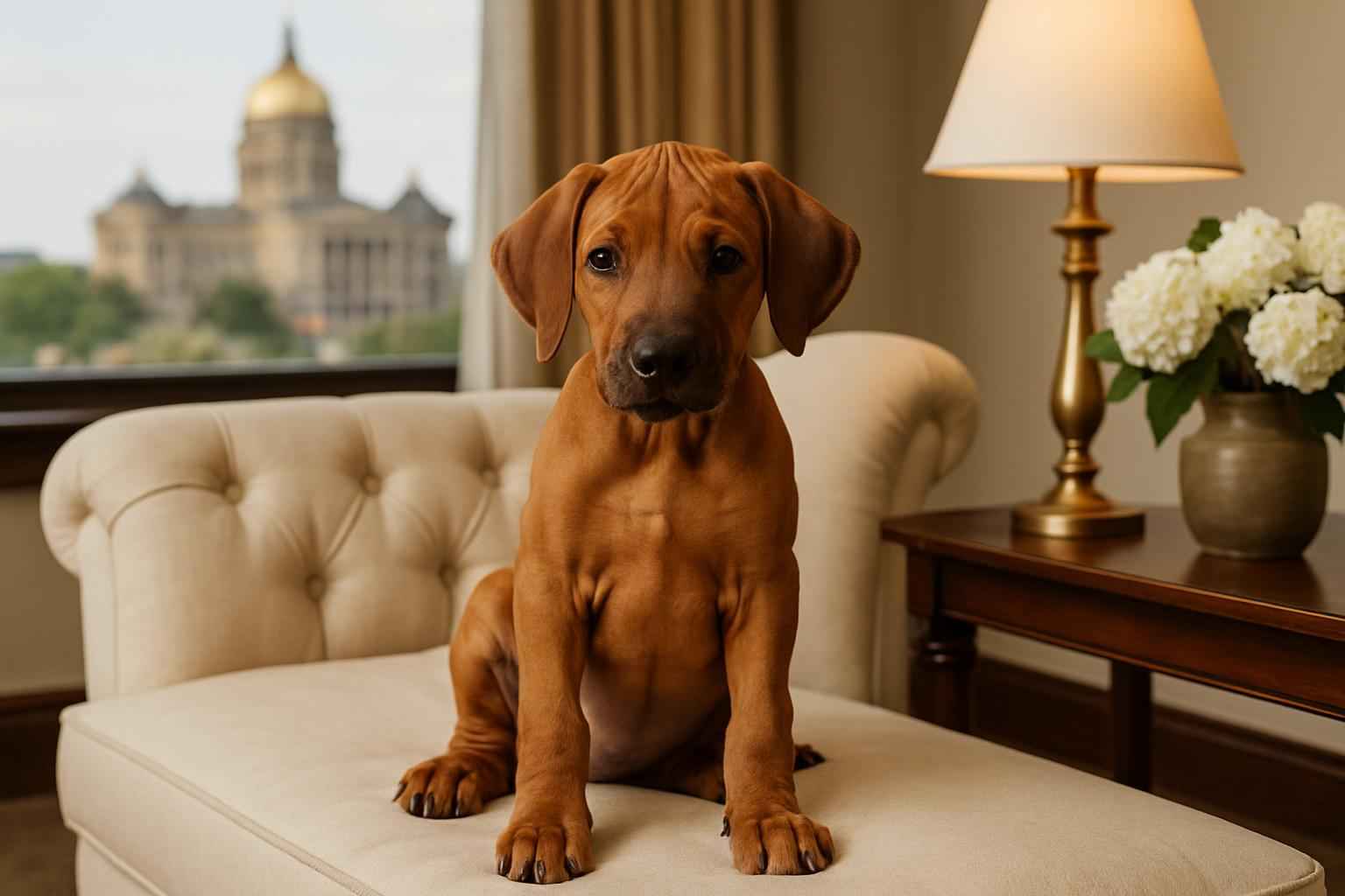 Female Rhodesian Ridgeback Puppy for Sale in Des Moines Iowa