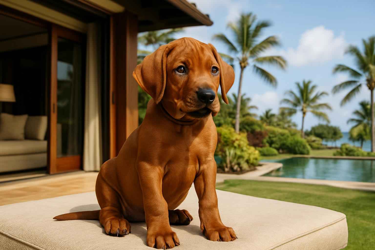 Female Rhodesian Ridgeback Puppy for Sale in Kahului Hawaii