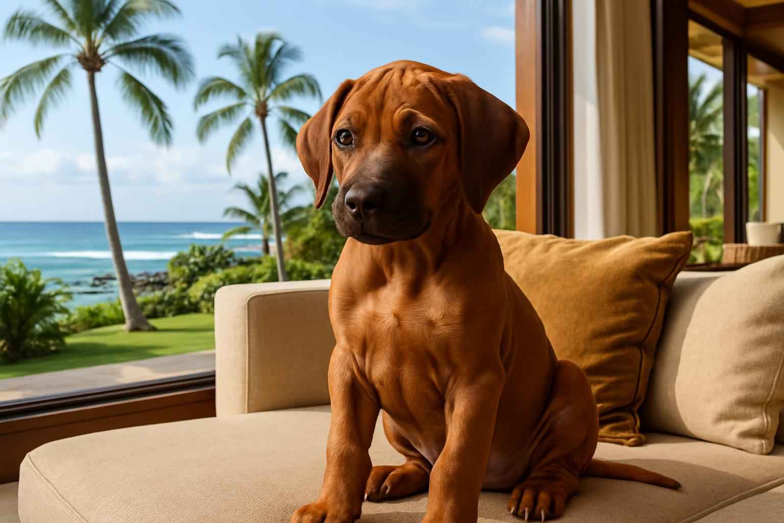 Female Rhodesian Ridgeback Puppy for Sale in Kapolei Hawaii