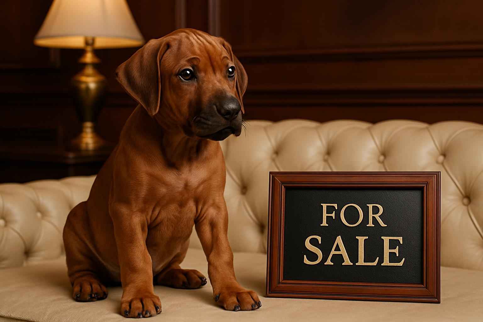 Male Rhodesian Ridgeback Puppy for Sale in Decatur Illinois