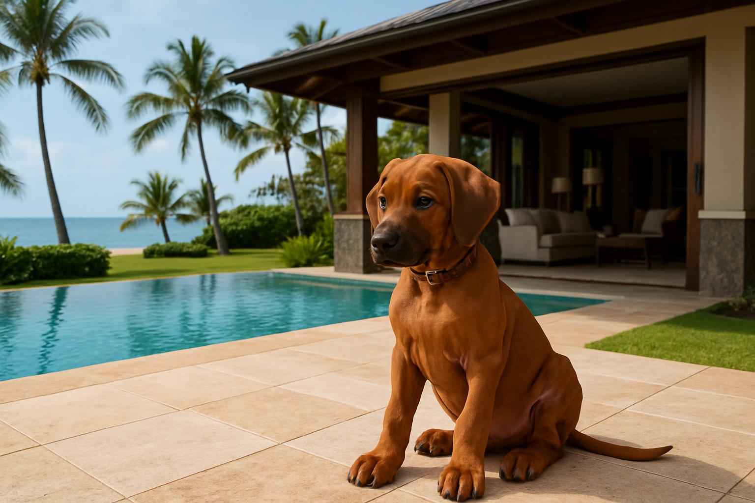 Male Rhodesian Ridgeback Puppy for Sale in East Honolulu Hawaii