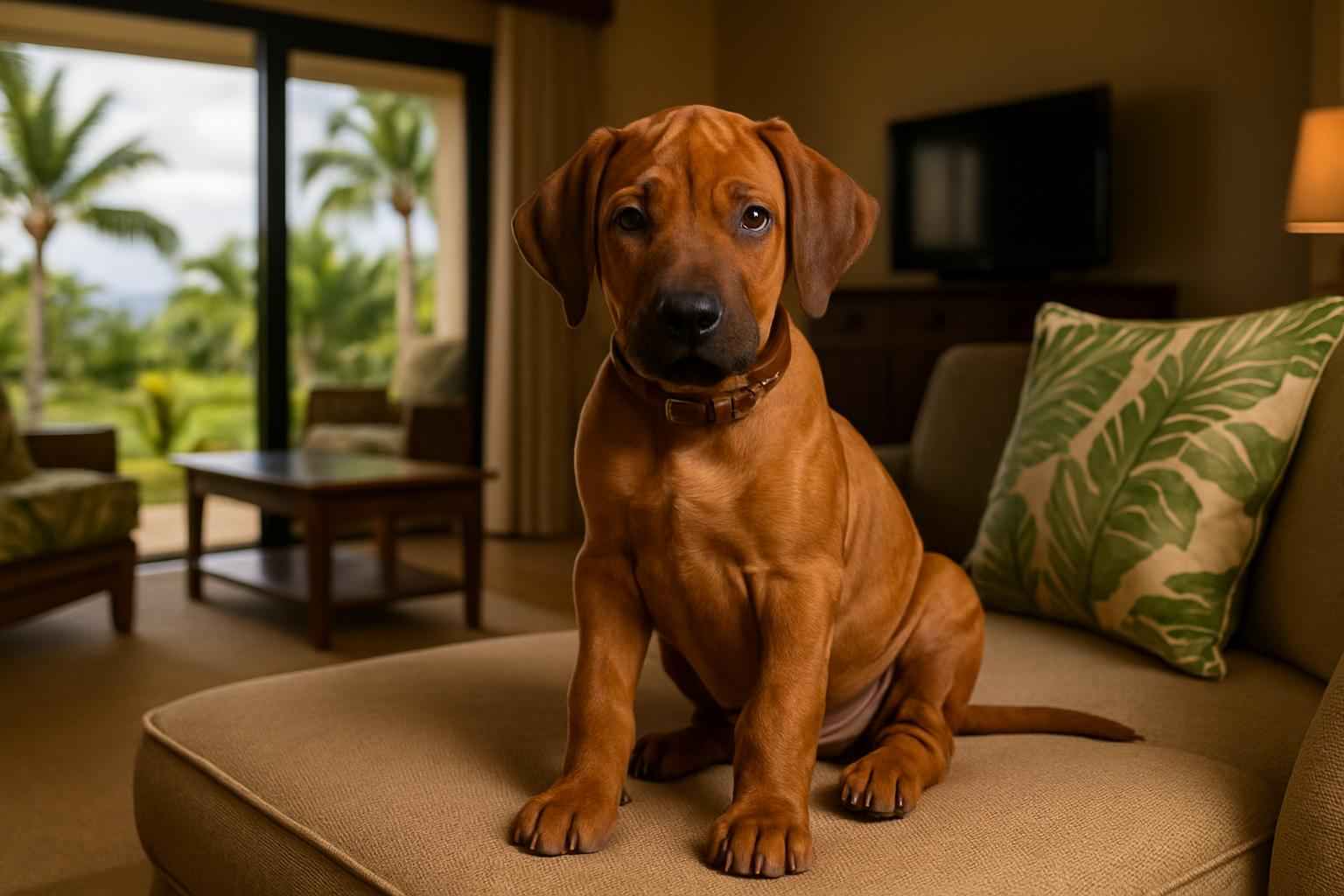 Male Rhodesian Ridgeback Puppy for Sale in Ewa Gentry Hawaii