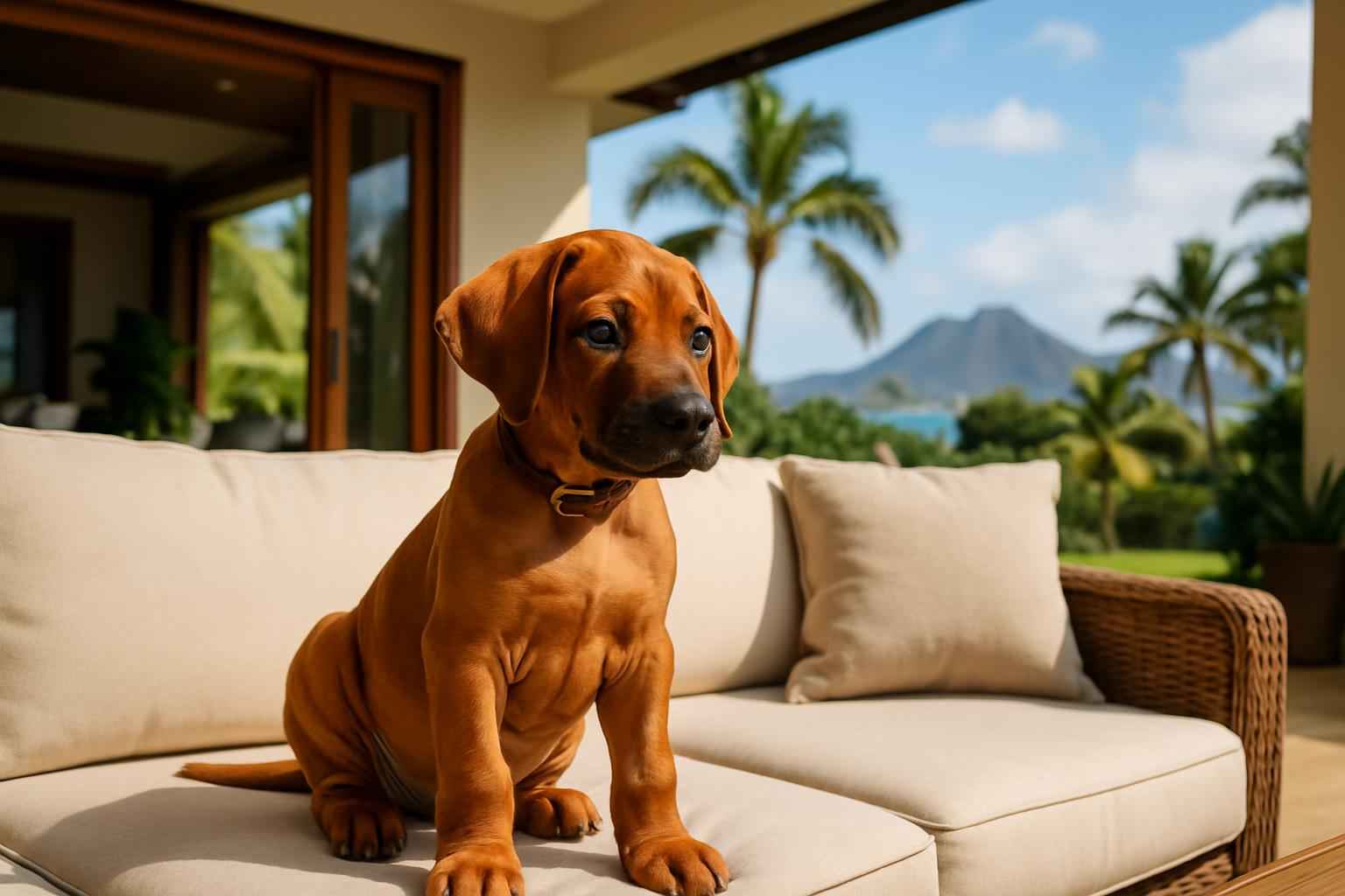 Male Rhodesian Ridgeback Puppy for Sale in Kailua CDP Hawaii