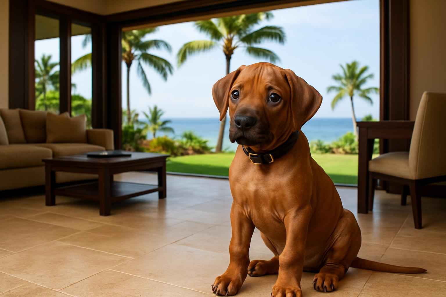 Male Rhodesian Ridgeback Puppy for Sale in Kapolei Hawaii