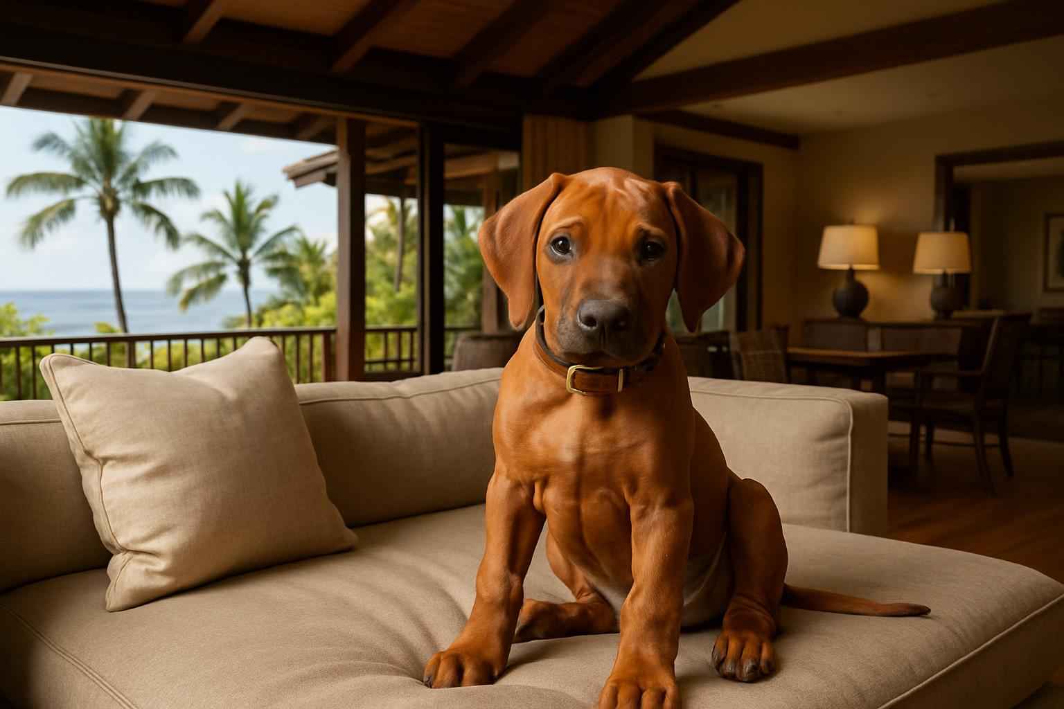Male Rhodesian Ridgeback Puppy for Sale in Makakilo Hawaii