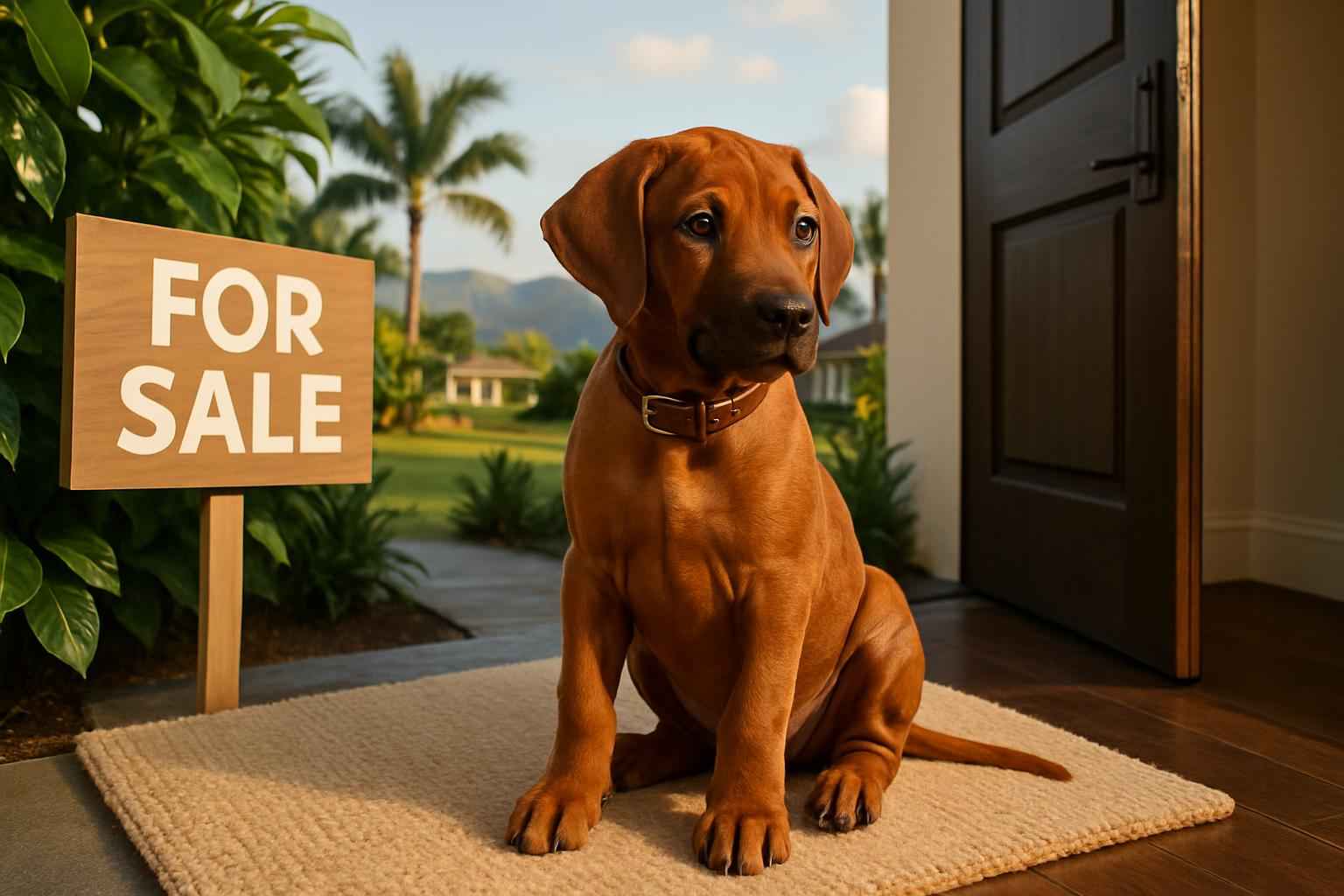Male Rhodesian Ridgeback Puppy for Sale in Mililani Town Hawaii