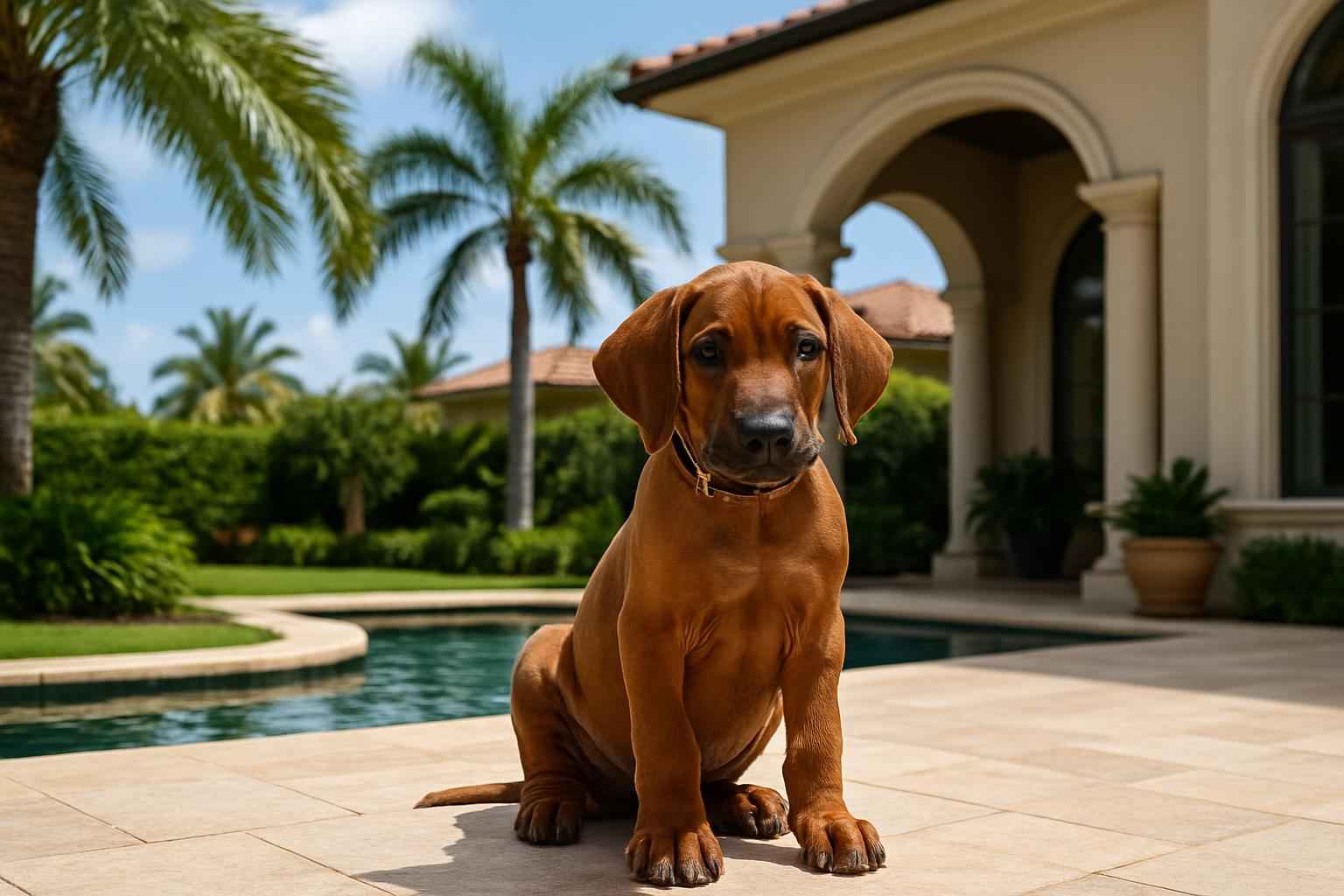 Male Rhodesian Ridgeback Puppy for Sale in Palm Bay Florida