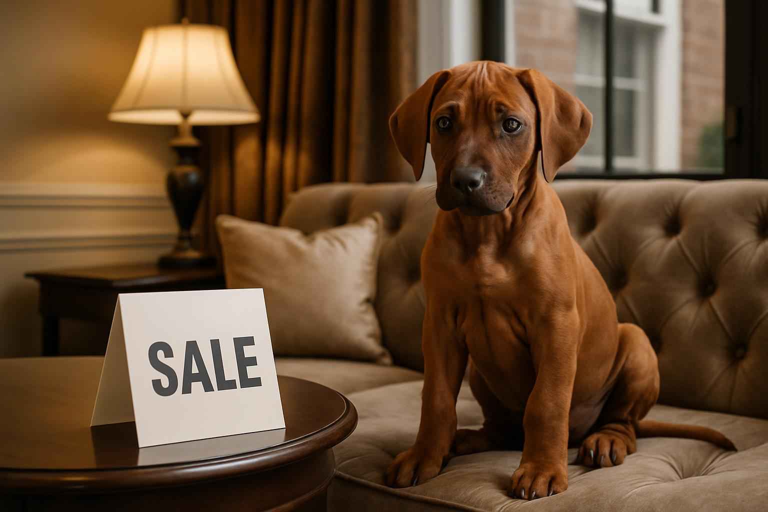 Male Rhodesian Ridgeback Puppy for Sale in Roswell Georgia