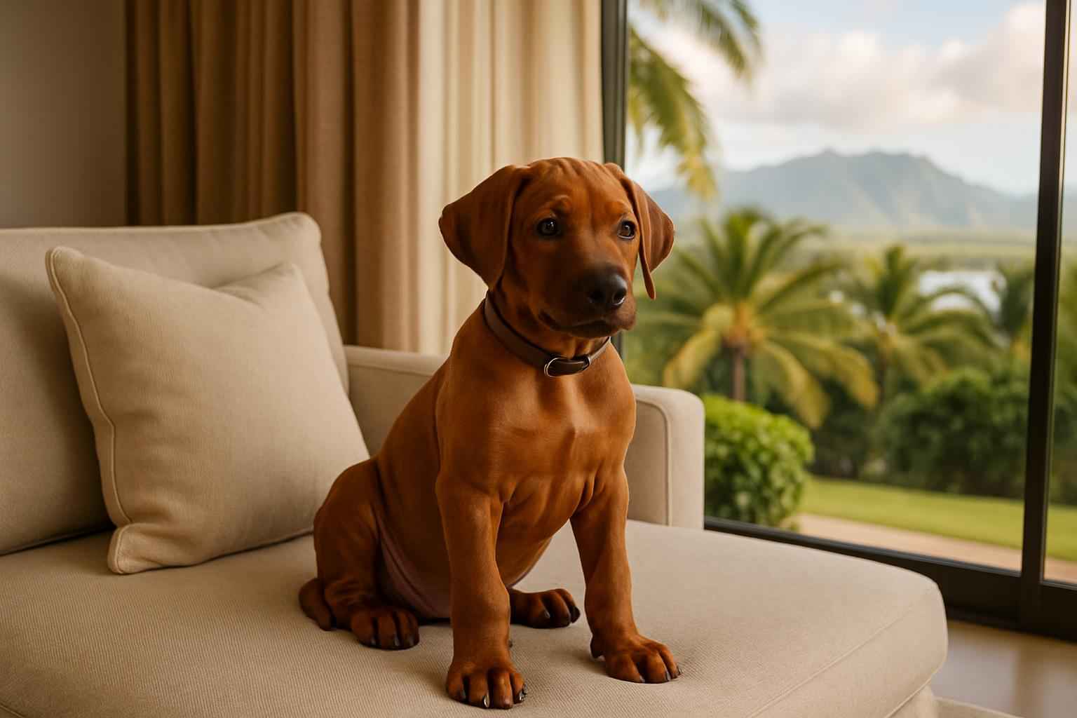 Male Rhodesian Ridgeback Puppy for Sale in Wahiawa Hawaii