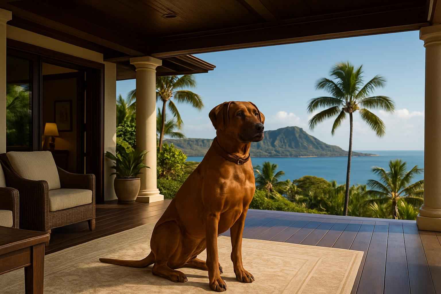 Rhodesian Ridgeback Breeder in East Honolulu Hawaii