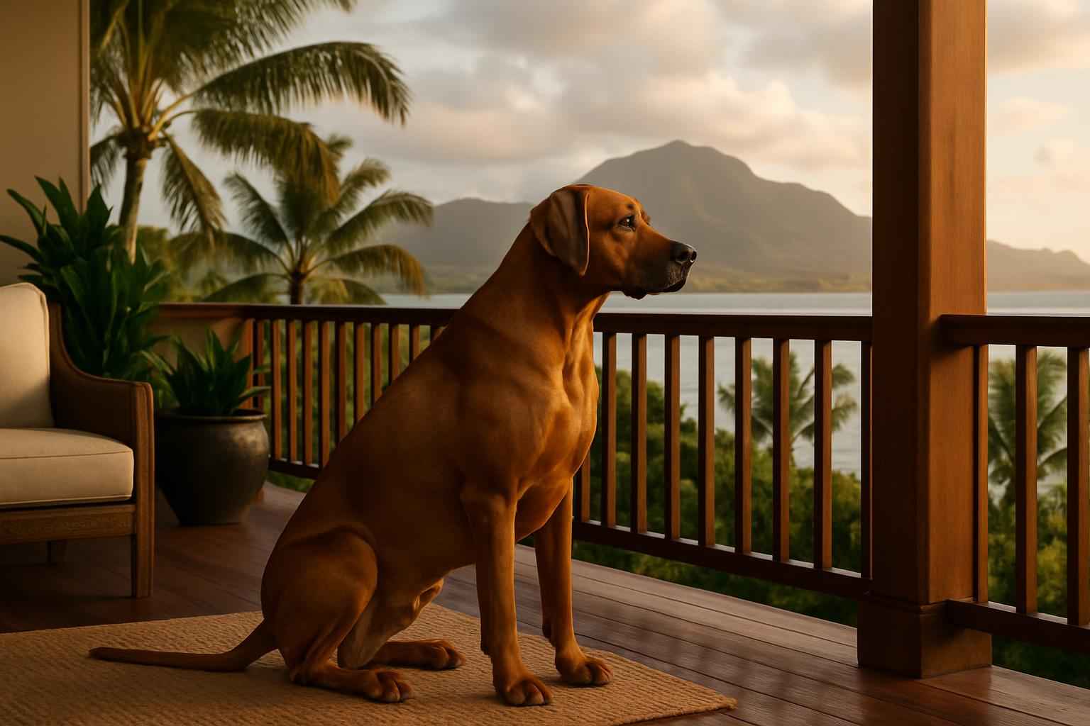 Rhodesian Ridgeback Breeder in Kapaa Hawaii