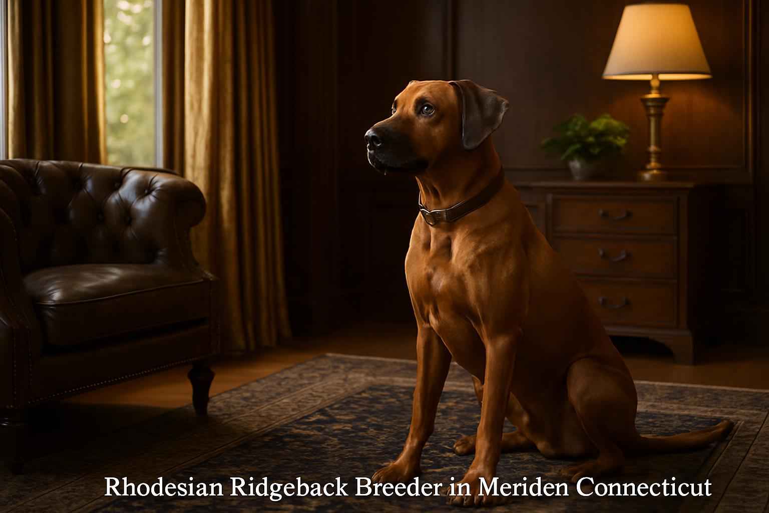 Rhodesian Ridgeback Breeder in Meriden Connecticut
