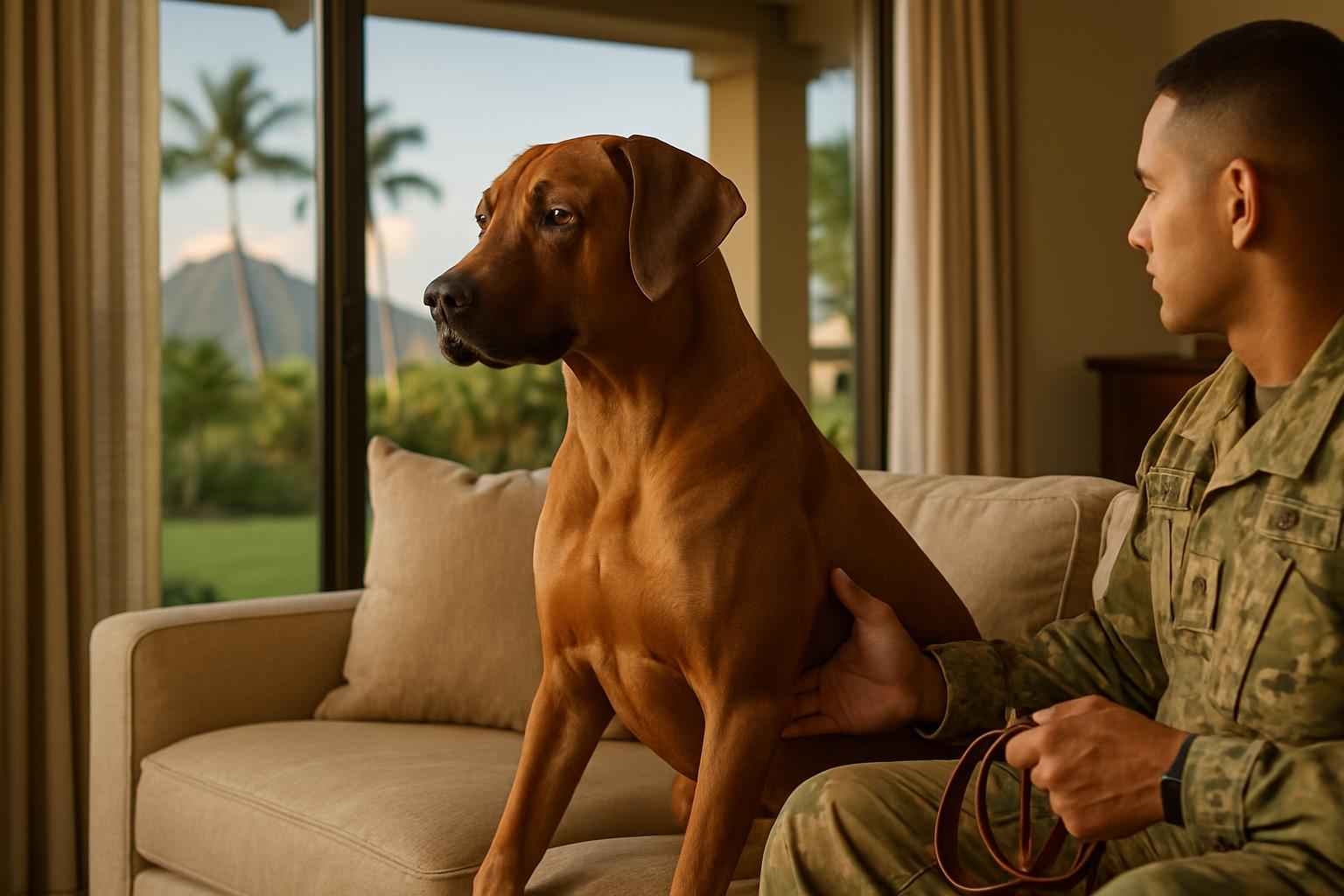 Rhodesian Ridgeback Breeder in Schofield Barracks Hawaii