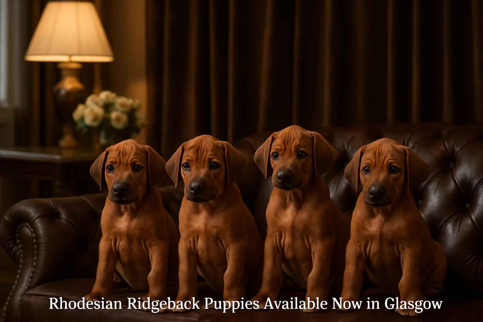 Rhodesian Ridgeback Puppies Available Now in Glasgow Delaware