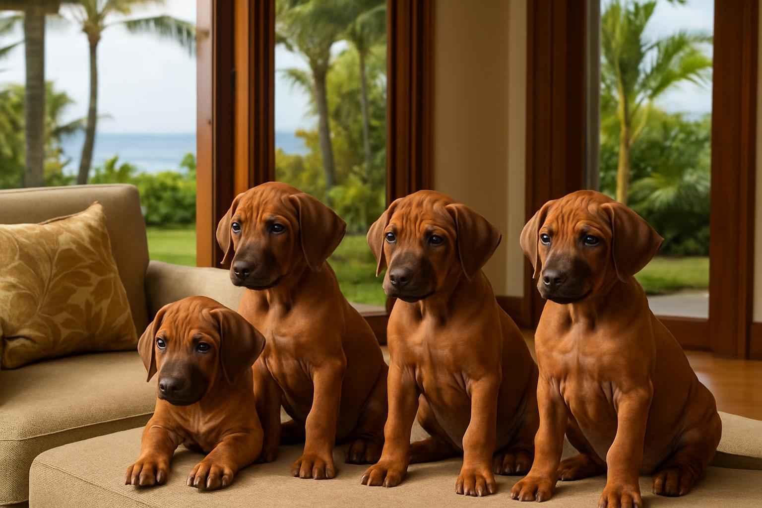 Rhodesian Ridgeback Puppies Available Now in Kahului Hawaii
