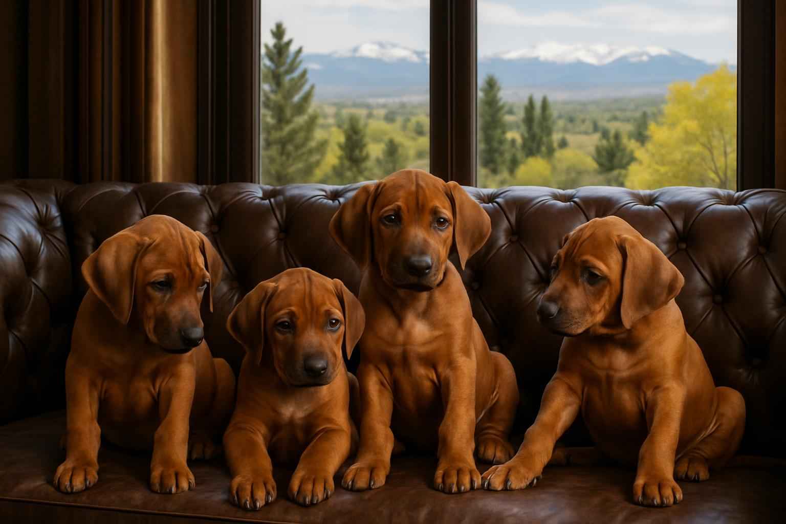 Rhodesian Ridgeback Puppies Available Now in Lakewood Colorado