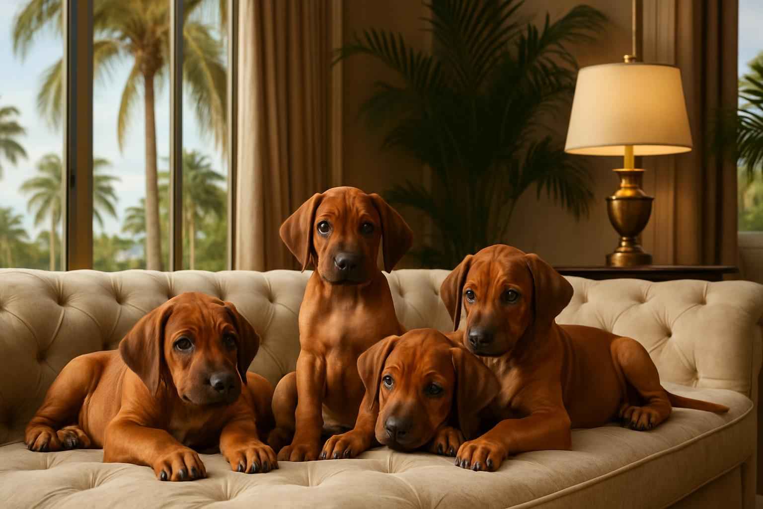 Rhodesian Ridgeback Puppies Available Now in Miami Florida