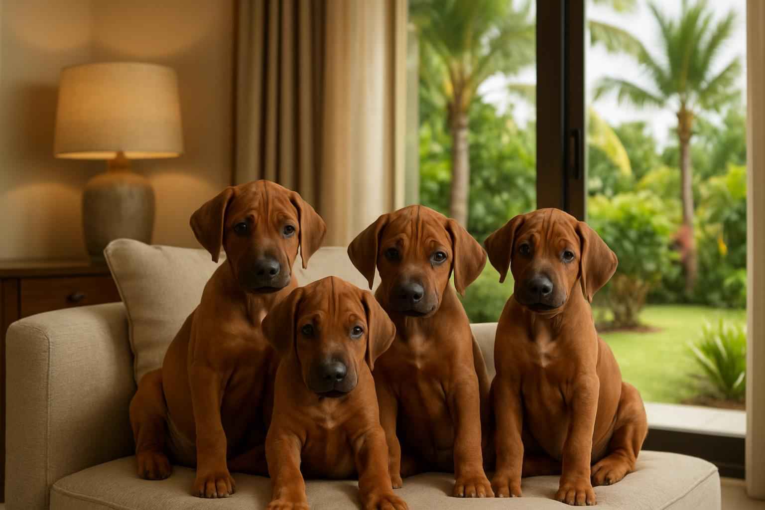 Rhodesian Ridgeback Puppies Available Now in Mililani Town Hawaii