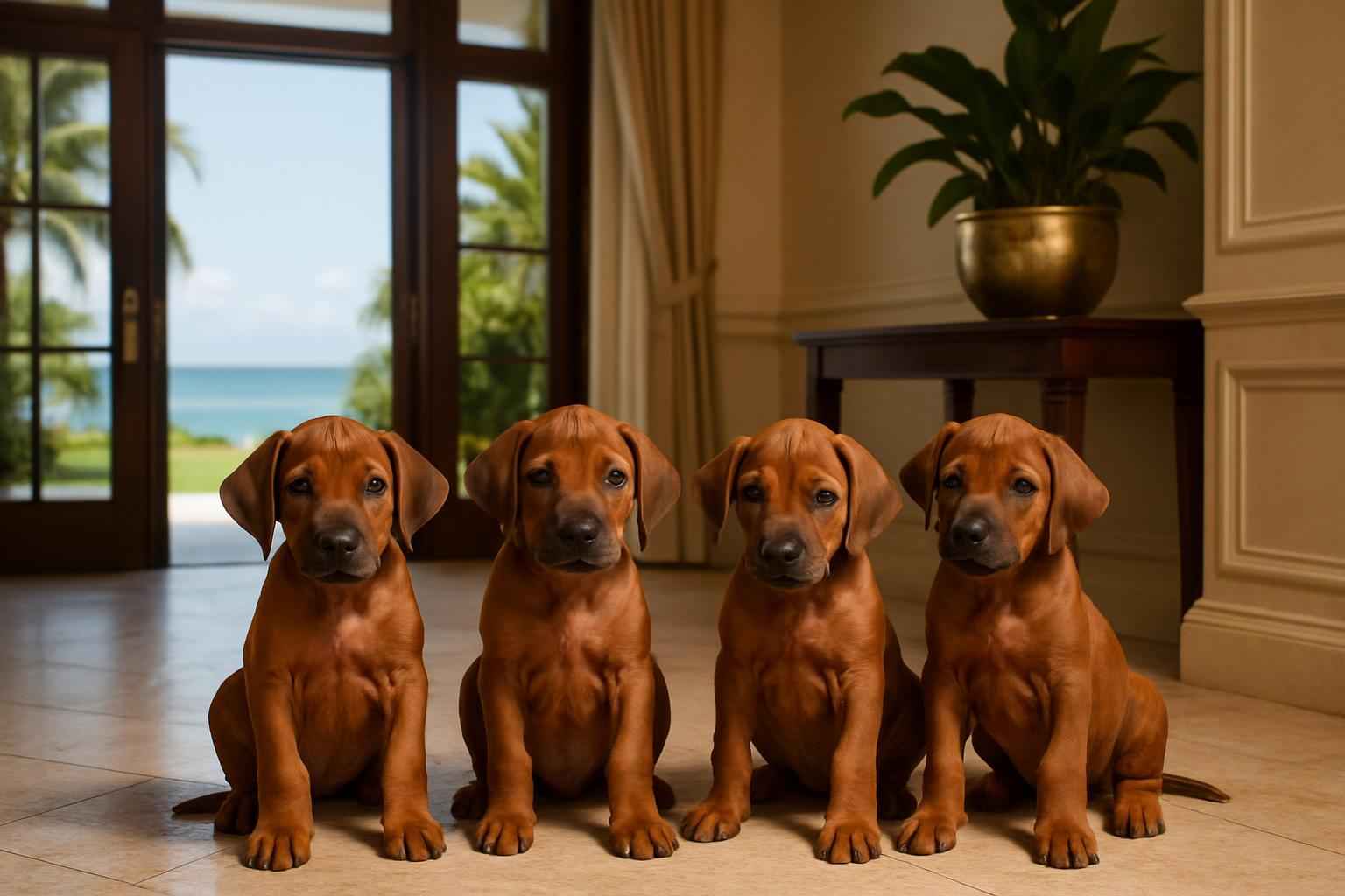 Rhodesian Ridgeback Puppies Available Now in Pearl City Hawaii