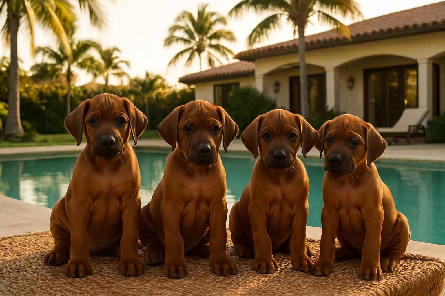 Rhodesian Ridgeback Puppies Available Now in Pompano Beach Florida
