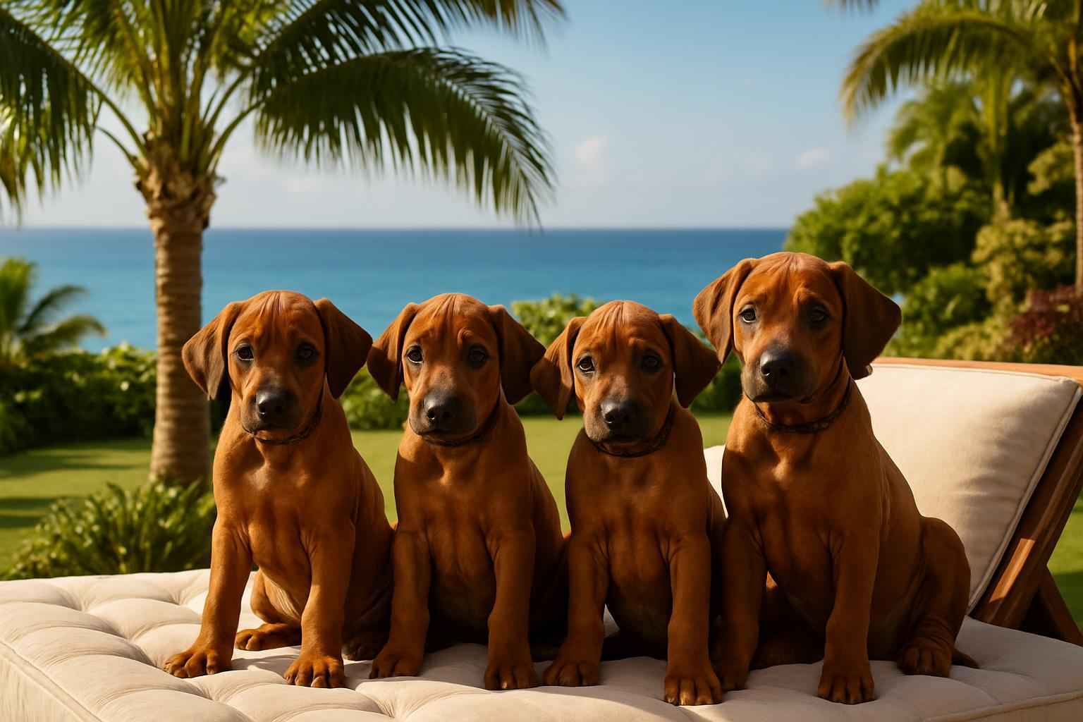 Rhodesian Ridgeback Puppies Available Now in Royal Kunia Hawaii