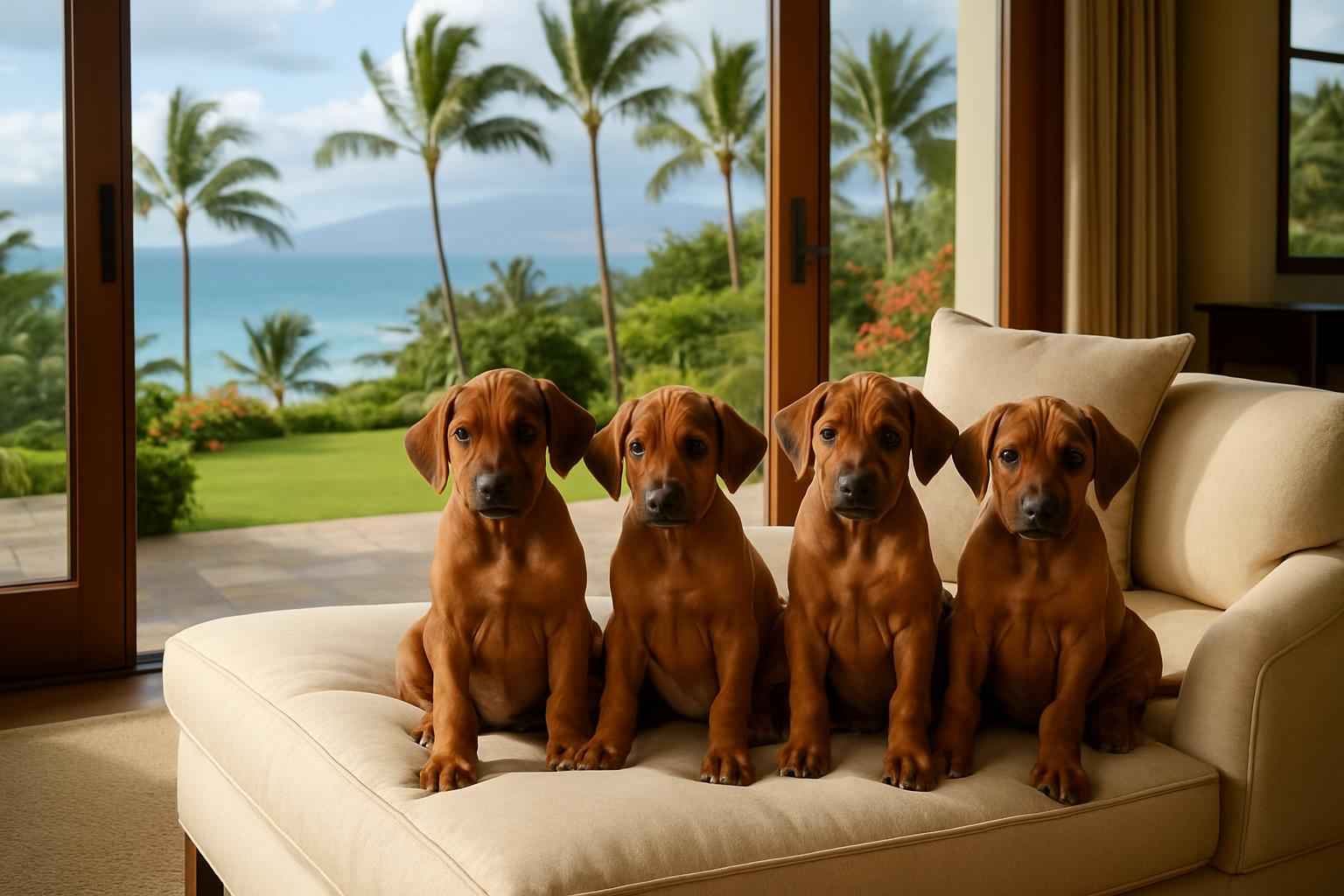 Rhodesian Ridgeback Puppies Available Now in Wailuku Hawaii