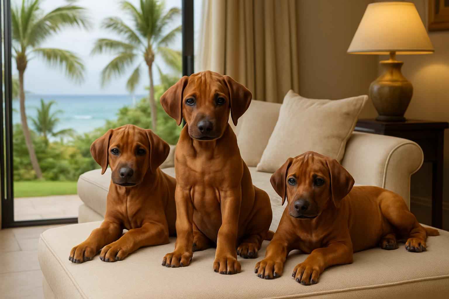 Rhodesian Ridgeback Puppies Available Now in Waipahu Hawaii