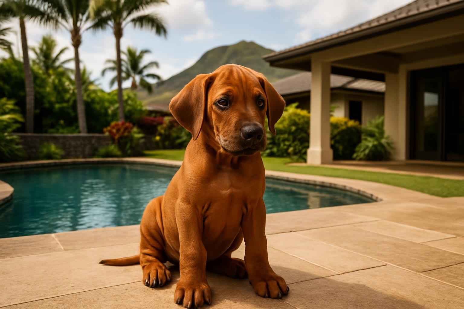 Rhodesian Ridgeback Puppy for Sale in Pearl City Hawaii