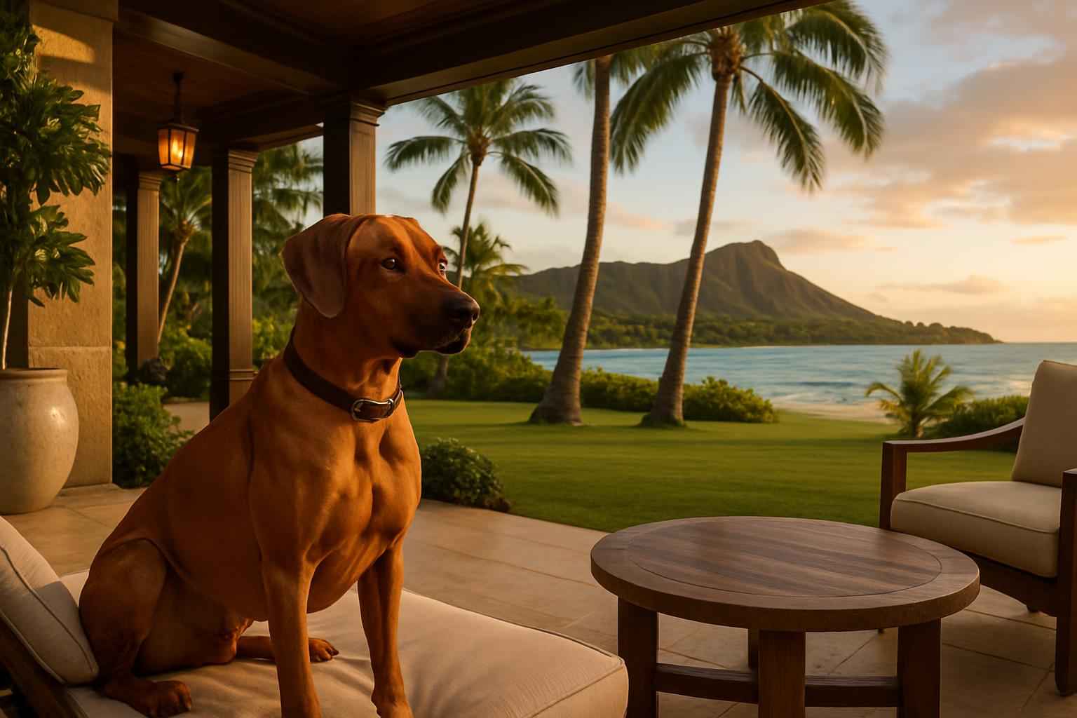 Rhodesian Ridgeback Stud Services in East Honolulu Hawaii