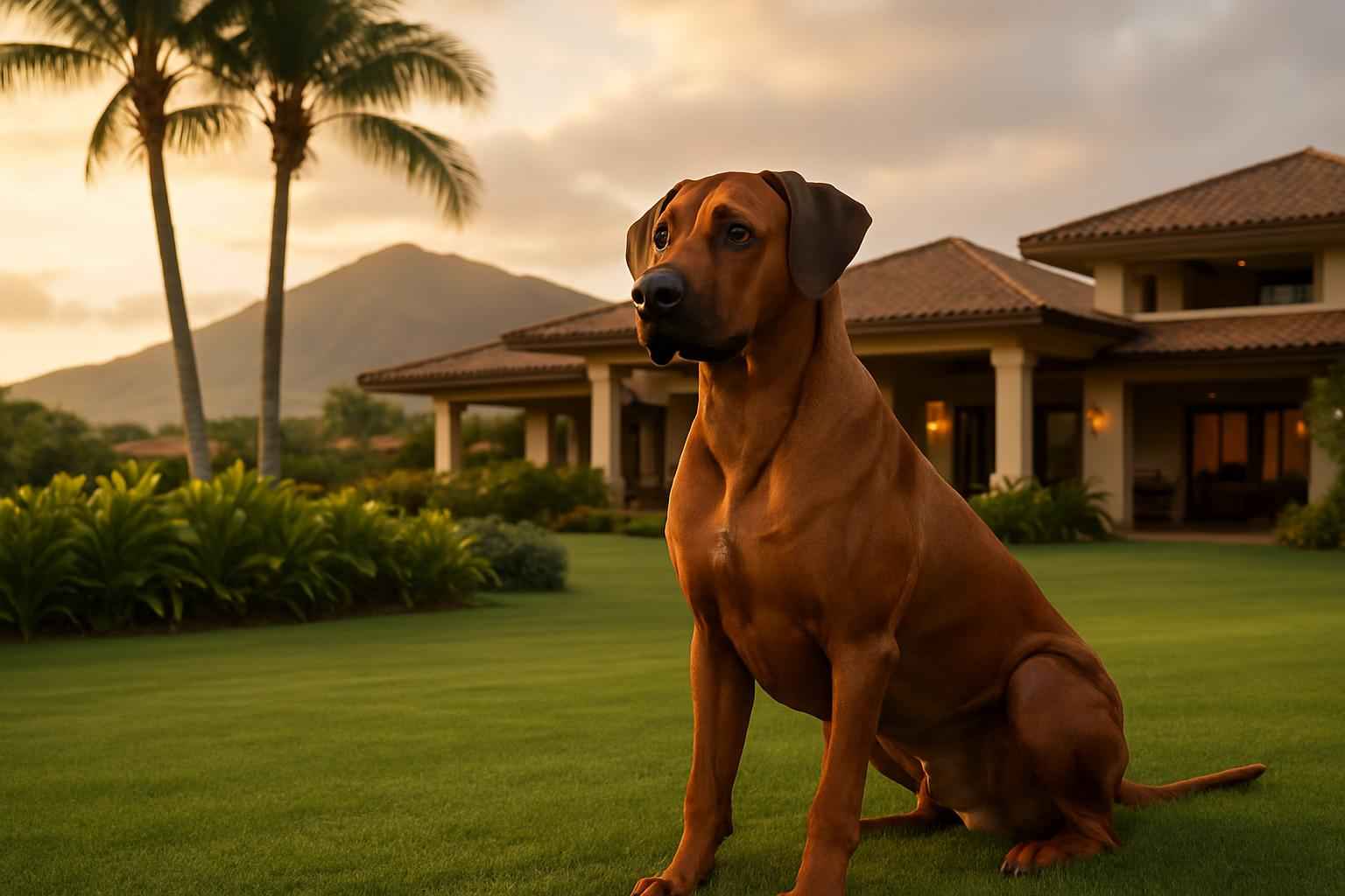 Rhodesian Ridgeback Stud Services in Kapolei Hawaii