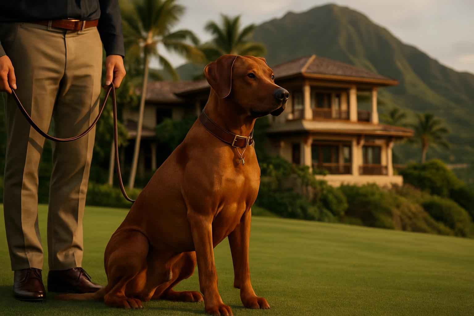 Rhodesian Ridgeback Stud Services in Makakilo Hawaii