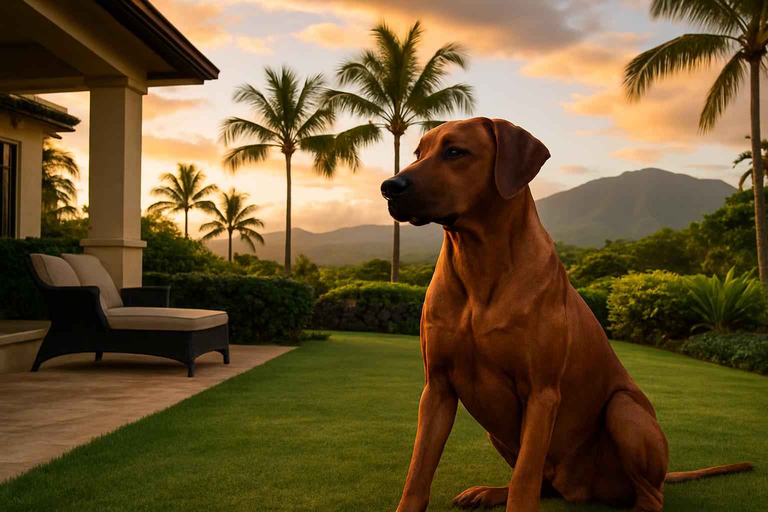 Rhodesian Ridgeback Stud Services in Mililani Mauka Hawaii