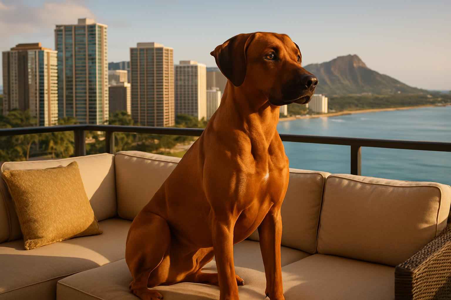 Rhodesian Ridgeback Stud Services in Urban Honolulu Hawaii