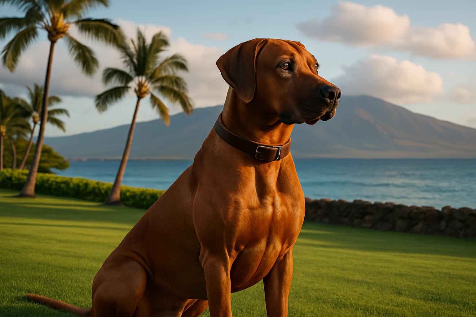 Rhodesian Ridgeback Stud Services in Wailuku Hawaii