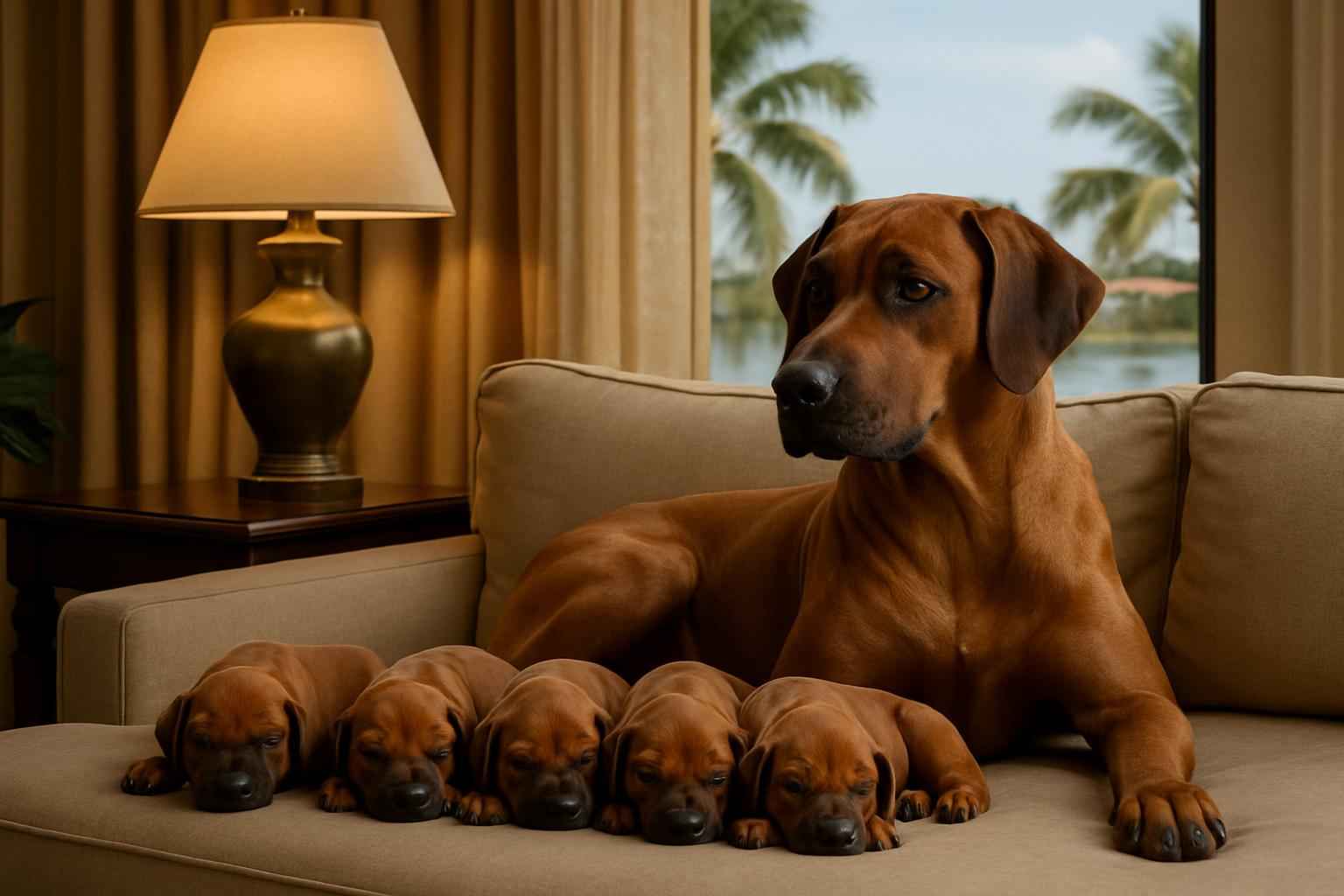 Upcoming Rhodesian Ridgeback Litter For Sale in Cape Coral Florida