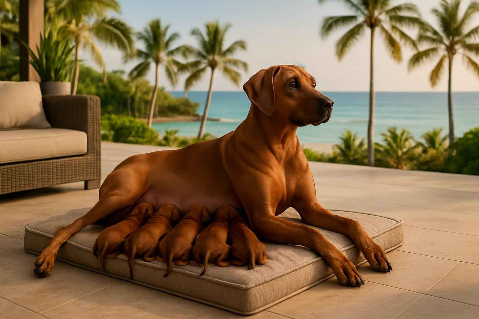Upcoming Rhodesian Ridgeback Litter For Sale in Ewa Beach Hawaii