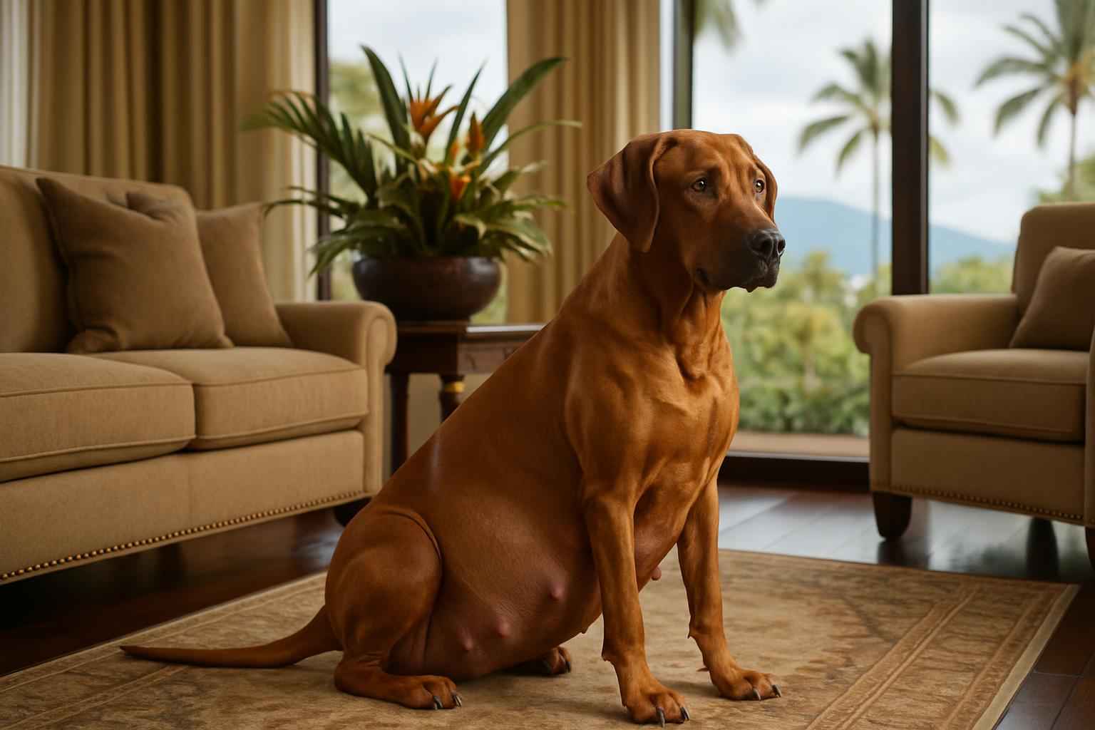 Upcoming Rhodesian Ridgeback Litter For Sale in Mililani Town Hawaii
