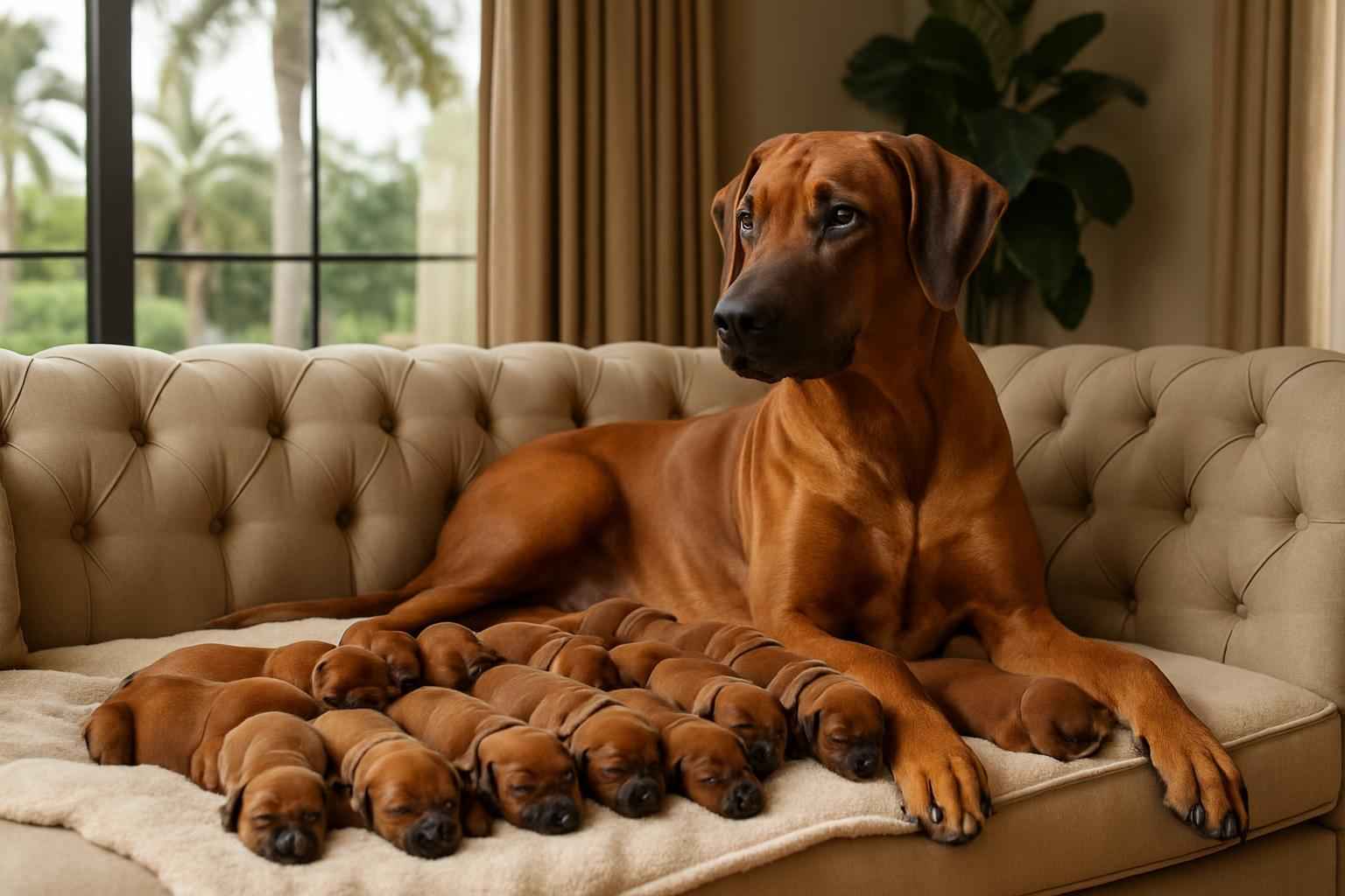 Upcoming Rhodesian Ridgeback Litter For Sale in Port St. Lucie Florida