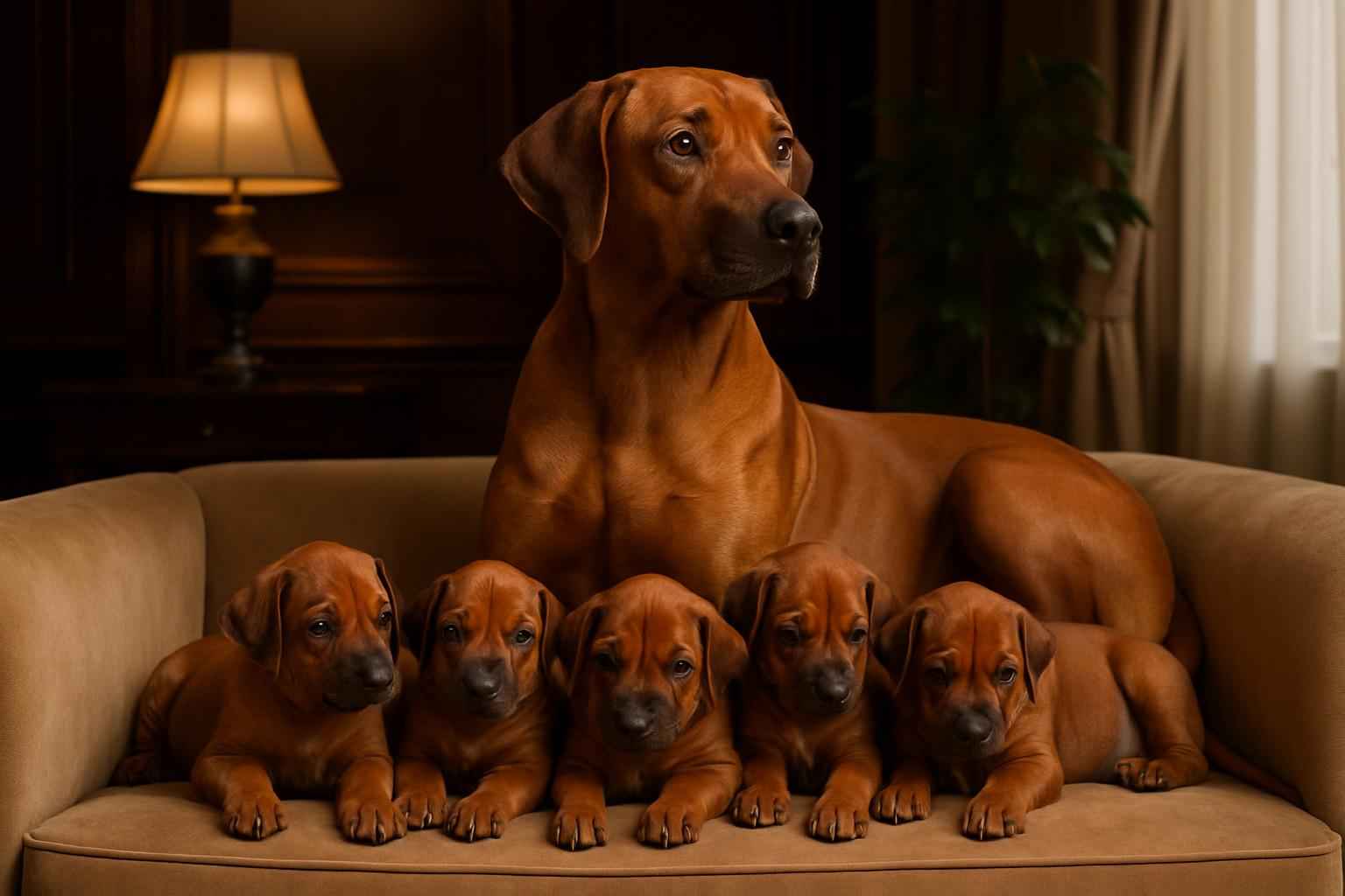 Upcoming Rhodesian Ridgeback Litter For Sale in Urbandale Iowa